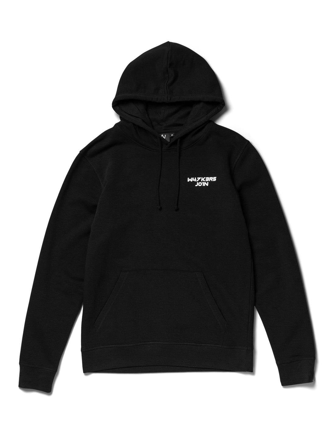 CORE FLEECE RELAXED HOODIE OFF BLACK - www.sorbillomenu.com