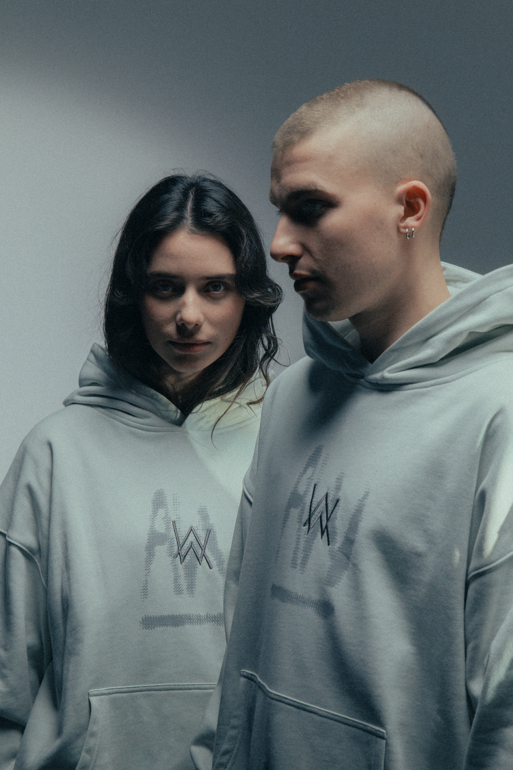 Faded Grafitti Hoodie (Off white)