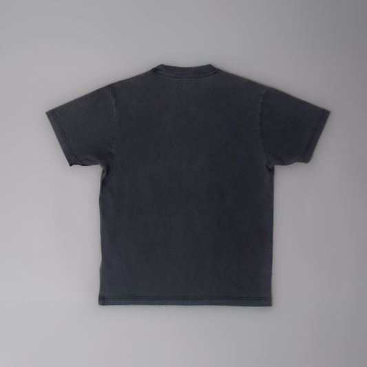 AW Portrait Tee - Washed Black