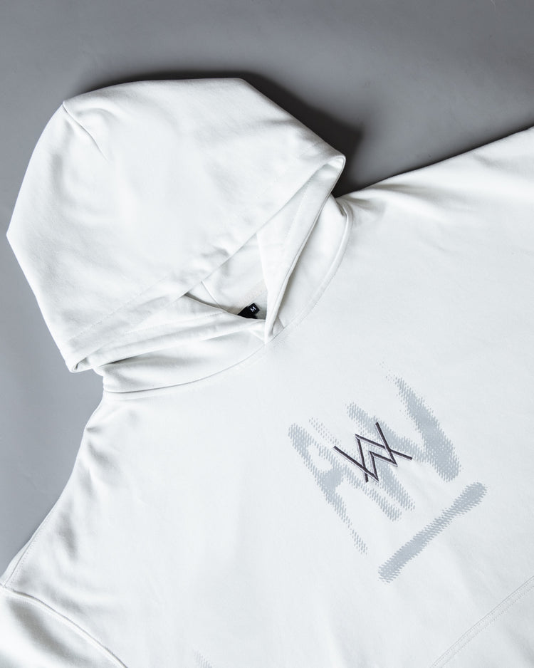 Faded Grafitti Hoodie (Off white)