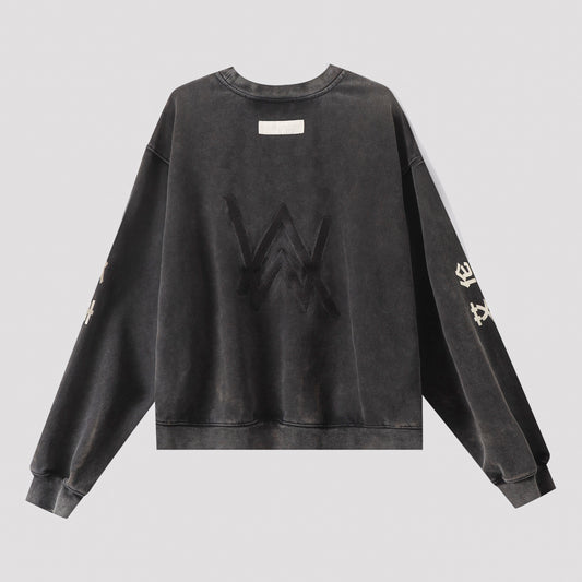 Crew Washed Logo Sweatshirt