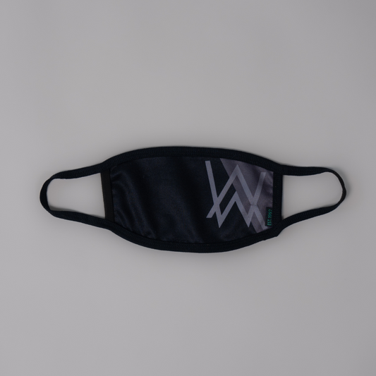Alan Walker Logo Mask - Black