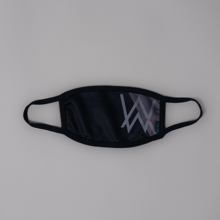 Alan Walker Logo Mask - Black