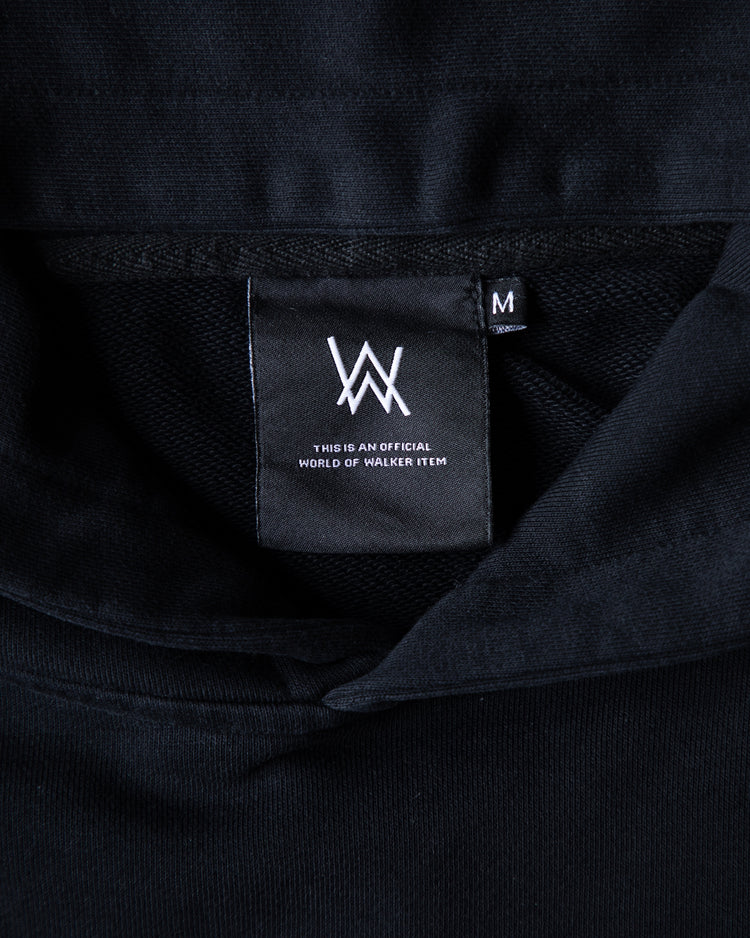 Faded Graffiti Hoodie (Black)