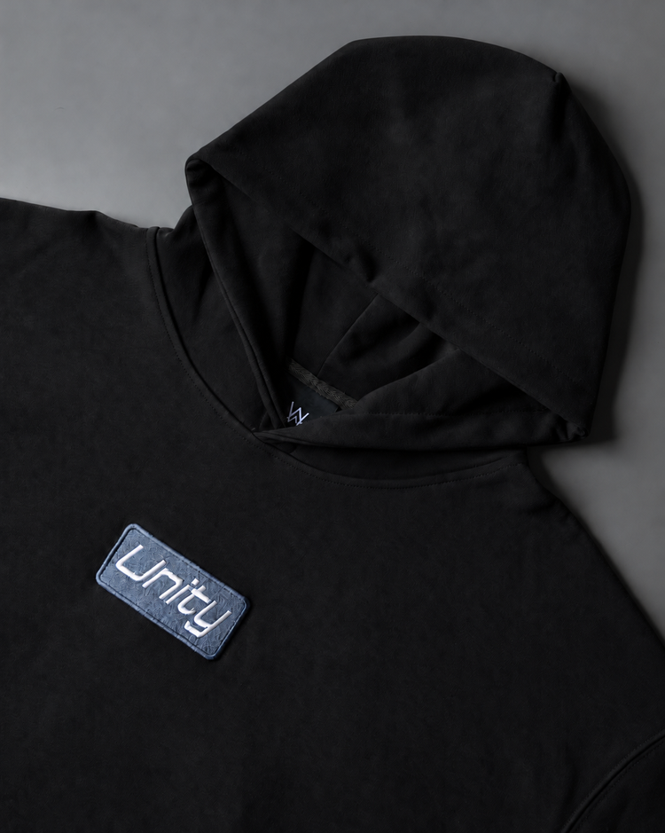 Unity Patch Hoodie / Black