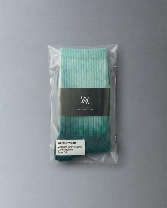 World of Walker Logo Gradient Socks