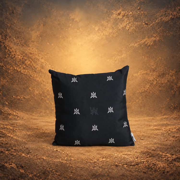 World of Walker Monogram Pillow