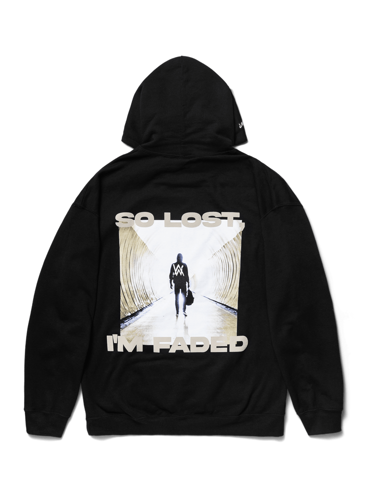 Alan Walker Faded Hoodie Black ALAN WALKER STORE