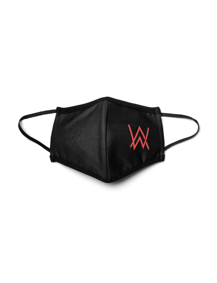 AW - RED LOGO MASK Accessories FAKE A SMILE 